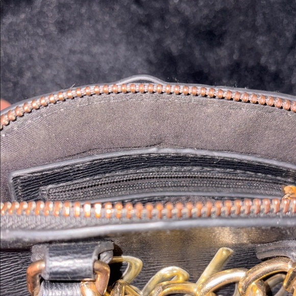 Bebe Black and Gold Mini Handbag - Picture 7 of 7
